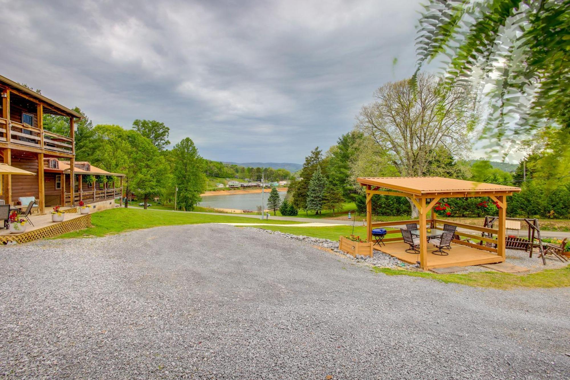 Rivers View - Cherokee Lake Cabin With Fire Pit! Bean Station Kültér fotó