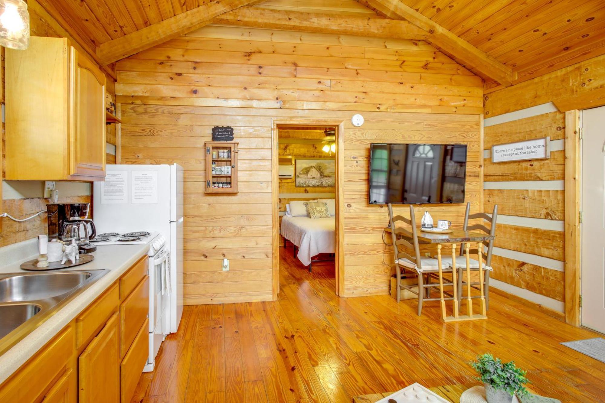 Rivers View - Cherokee Lake Cabin With Fire Pit! Bean Station Kültér fotó